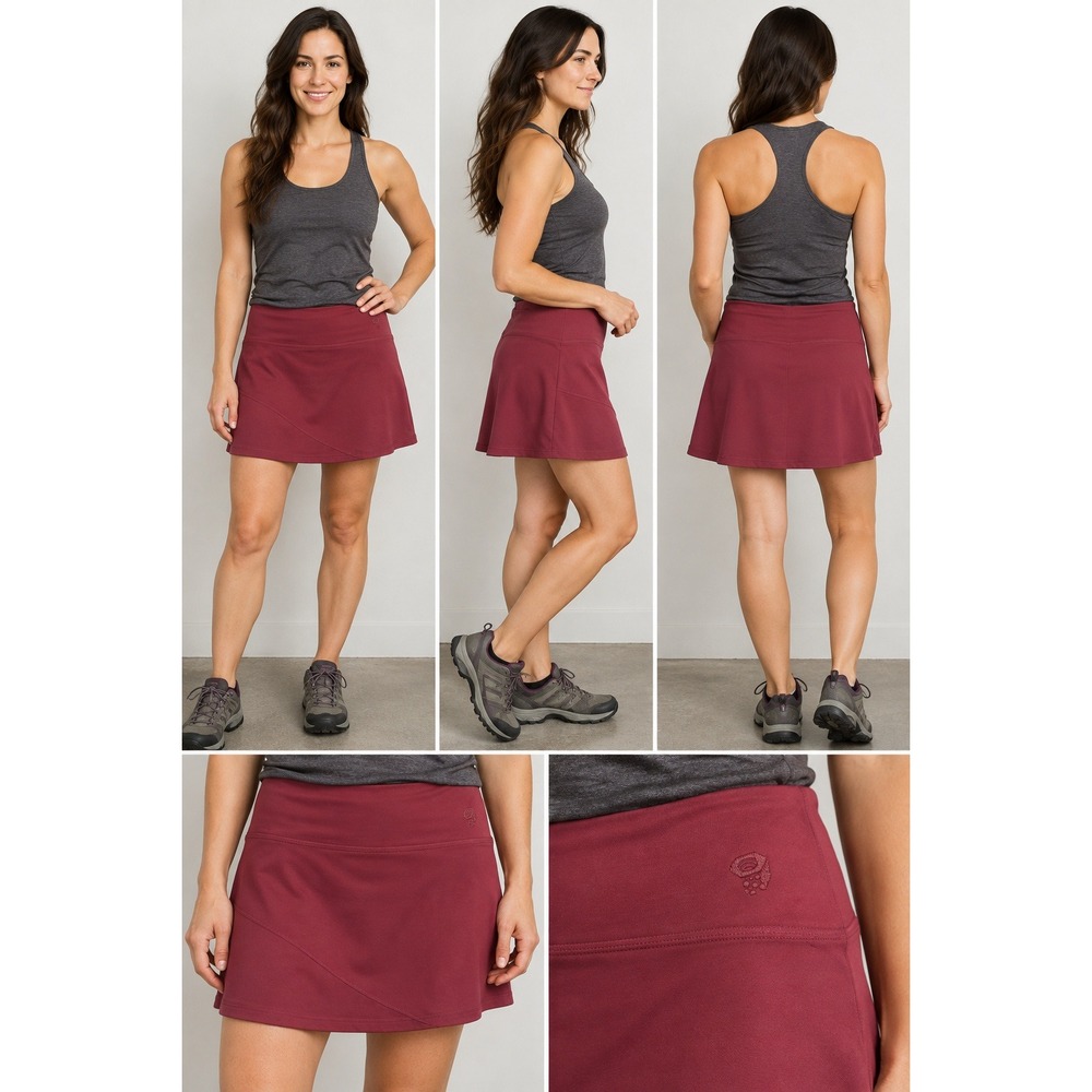 Mountain Hardwear Women's Dynama A-Line Athletic Skirt Deep Mulberry Gorpcore S